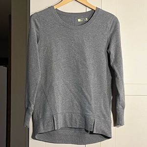 Xersion gray relaxed fit top, size S, worn a couple times